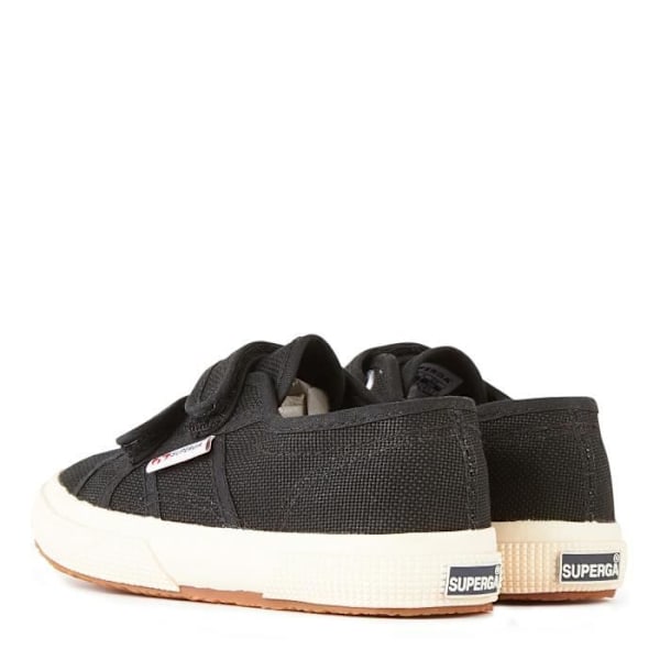 Superga 2750 COT JSTRAP CLASSIC Cadet Sneaker - SUPERGA - Child - Sort - Ridse - Tekstil sort 30