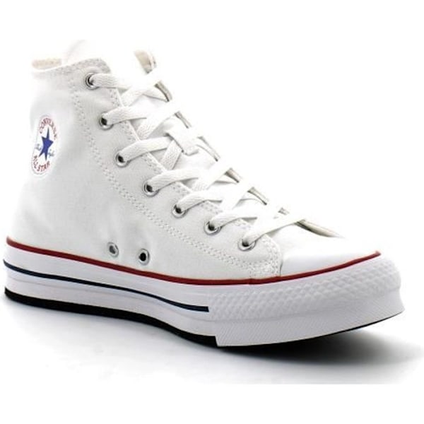 CONVERSE Chuck Taylor All Star Eva Lift Canvas Platform Sneakers - Hvid - Mænd - Platform - Snørebånd Hvid/granat/marineblå 37