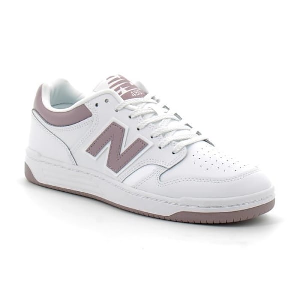 Sneaker til voksne - NEW BALANCE - BB480 Hvid - Mænd - Snørebånd - Flad - Læder hvid 45