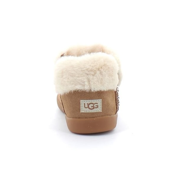 Dreamee Brown Slipper - UGG - Mænd - Uregelmæssig manchet - UGGplush™ - Lynlås Brun 26