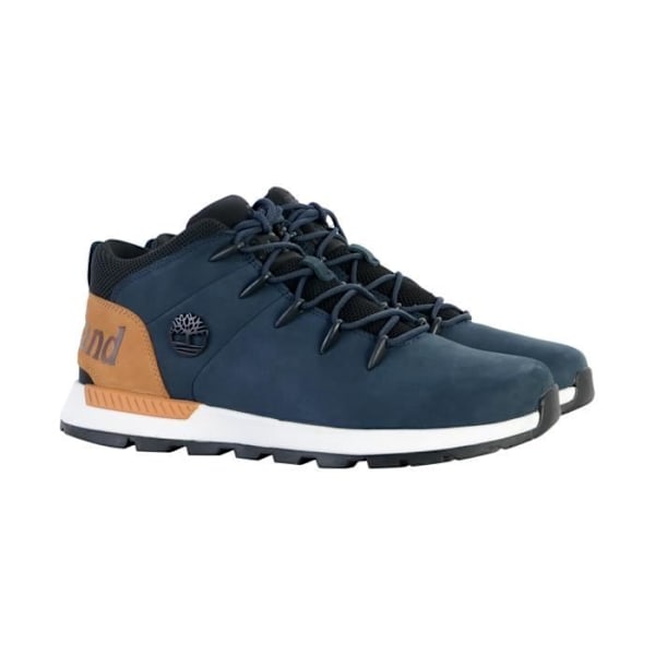 Timberland Sprint Trekker Læder Sneaker - Herre - Blå - Snørebånd Blå 45