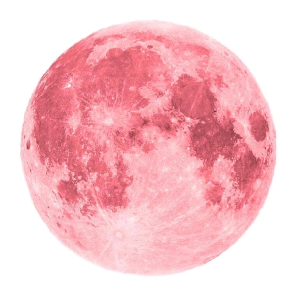 3 ST AFG33003 Heminredning Luminous Stars Moon PVC-klistermärken, Specifikation: Pink Moon 20cm
