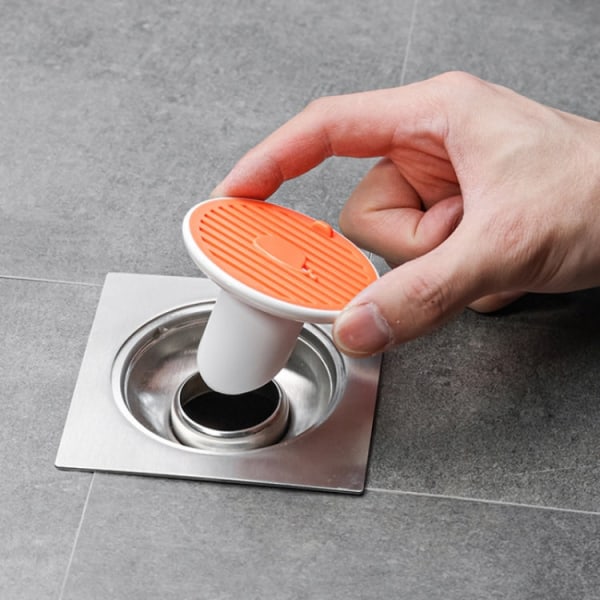 Avloppsdeodorant magnetiskt cover, storlek: 3 cm (orange)