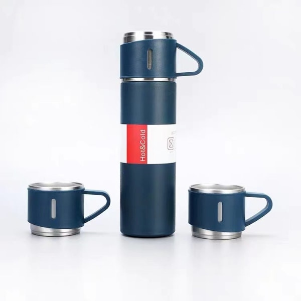 500 ml 304 termoskopp i rostfritt stål Bärbar Business Tea Cup, Spec: Basic (Grå)