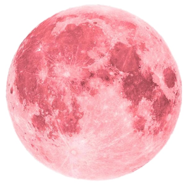3 ST AFG33003 Heminredning Luminous Stars Moon PVC-klistermärken, Specifikation: Pink Moon 30cm