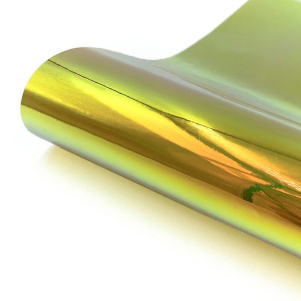 Godis-färgad Pharomsurium självhäftande PVC Vinyl hantverksskyltar, storlek: 30 x 50 cm (guld)