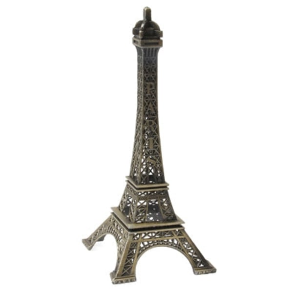 Paris Eiffeltorn fotografi rekvisita Kreativ hushållspresent (storlek: 38 x 15,8 cm)