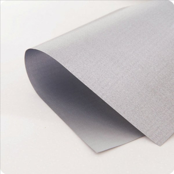 Gasugnsyta Ultratunt fibermaterial Skyddande rengöringsdyna för spishäll, storlek: 27*27 cm, 0,12 mm (silver)