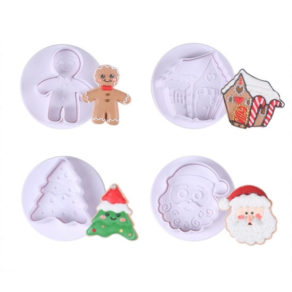 Christmas Snowflake Spring Mould Cookie diy mould(A)