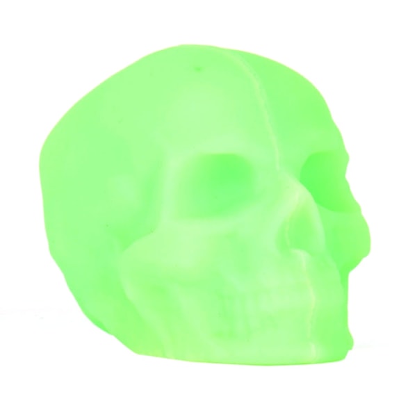 Skull Silikon läckagesäker fräschbevarande vinpropp (ljusgrön)