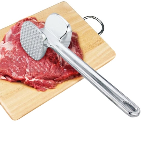 Aluminiumlegering Lös mörare Kötthammare Steak Fläsk Köksredskap, liten Storlek: 4,5 x 19,0 cm