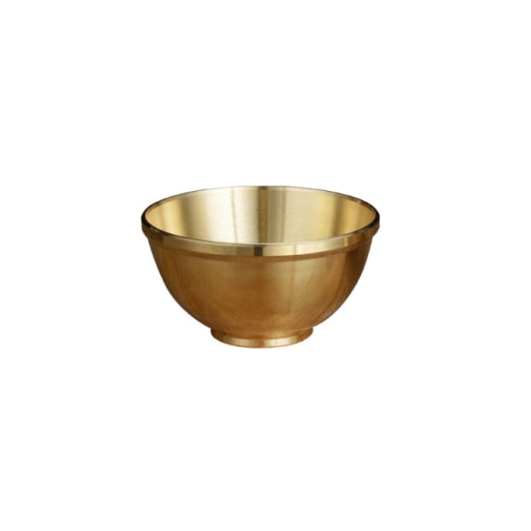 Ren koppar förtjockad vattenkopp för Buddha, storlek: Medium (kopparfärg OPP-paket)