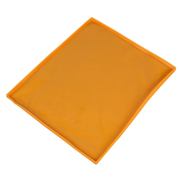 2 ST Non-stick Cake Pad Swiss Roll Pad Bakverktyg för kakor Silikonmatta (orange)