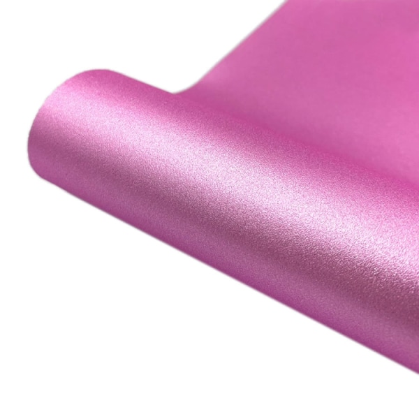 30 x 30 cm Glitter Adhesive Craft Permanent Vinylfilm för kopp väggglasdekor (rosa)