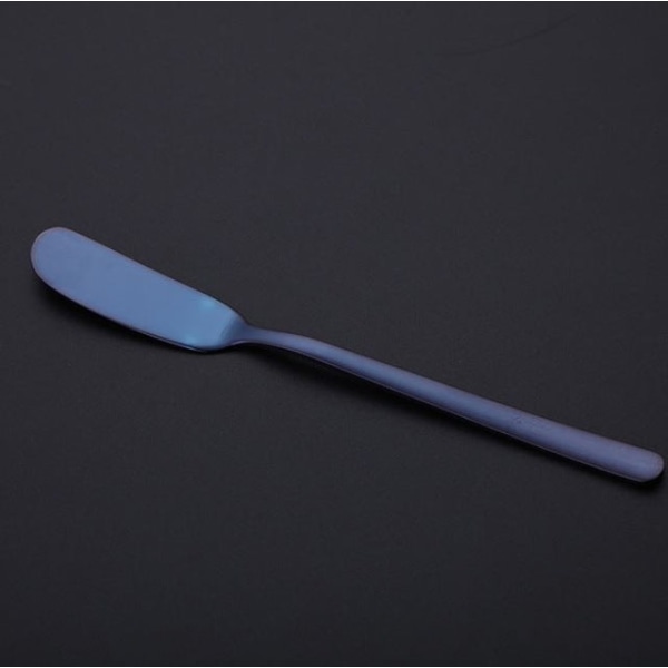 Smörkniv i rostfritt stål (blå)