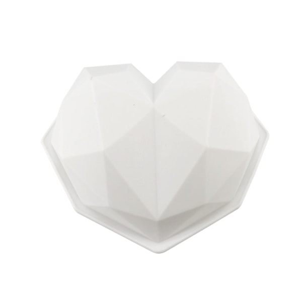 3 ST Diamond Love DIY Cake Form Svampbakverktyg Chiffongmousse Form