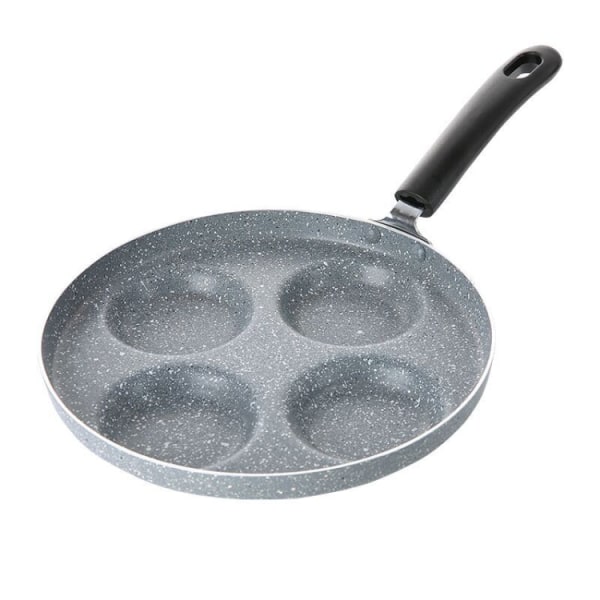 Maifan Stone Fried Egg Nonstick Pan Waffle Maker, Stil: Öppen eld, Diameter: 24 cm (grå)