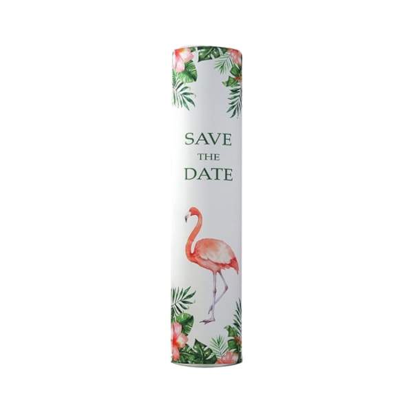 Elastiskt tygskåp typ Luftkonditionering cover, storlek: 185 x 40 cm (vacker flamingo)