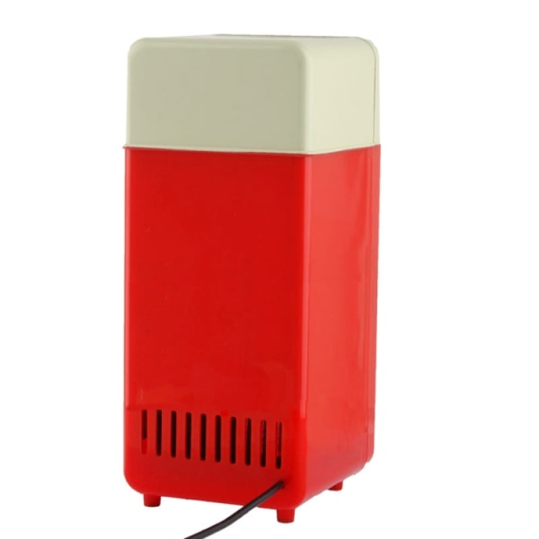 Mini USB PC Kylskåp Dryck/Dricksburkar Kylning/Uppvärmning (röd)