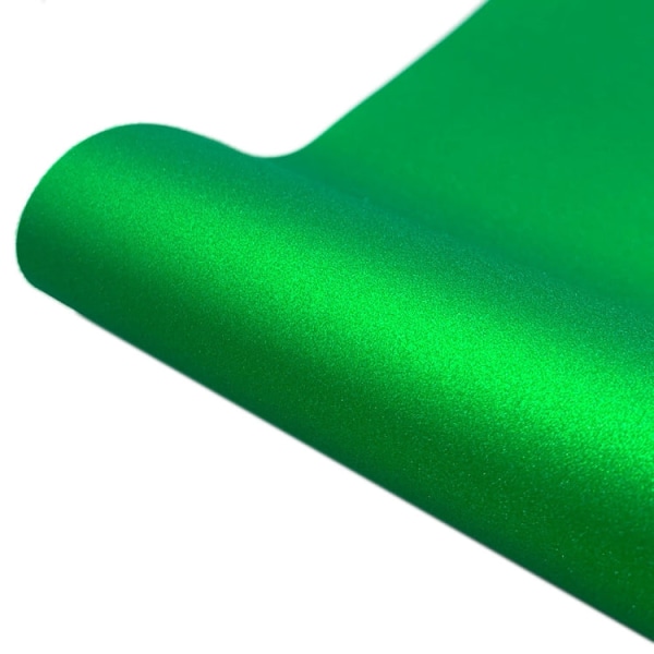 30 x 100 cm Glitter Adhesive Craft Permanent Vinylfilm för kopp väggglasdekor (grön)