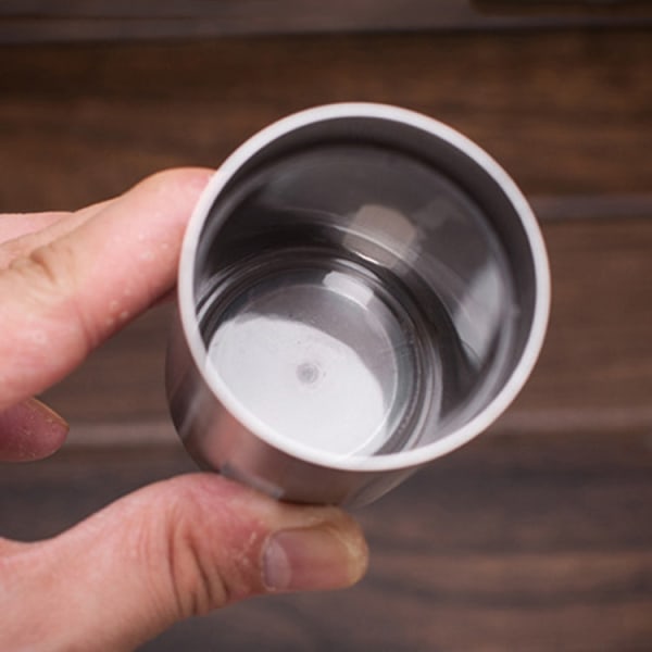 Bärbar konisk burrkvarn manuell handvev kaffebönkvarn i rostfritt stål, kapacitet: 40g
