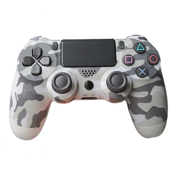 Trådlös handkontroll för PlayStation Dualshock 4 PS4 PS3 Grey Camouflage