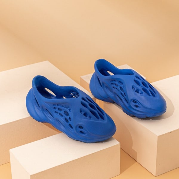 Unisex sandaler för barn Vuxna ungdomar tonåringar utomhus och inomhus Blue Size 30-31