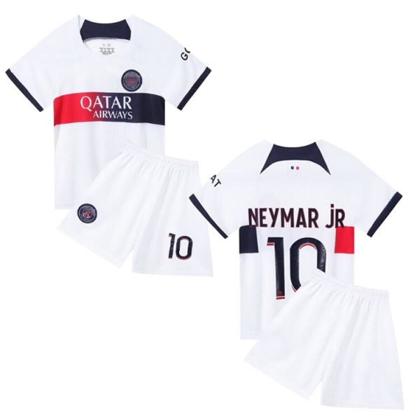 Neymar JR No.10 Jersey Set Paris Saint-Germain Träningsskjorta Kostym för barn Pojkar Säsong 2023-24 Size 14