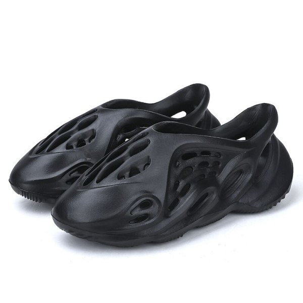 Unisex EVA sandaler som andas för utomhus och inomhus Black Size 39