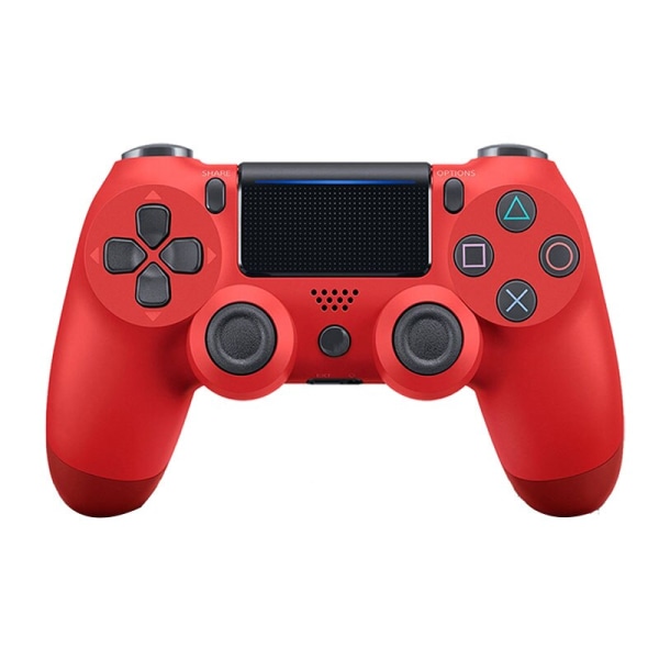 Trådlös handkontroll för PlayStation Dualshock 4 PS4 PS3 Magma Red