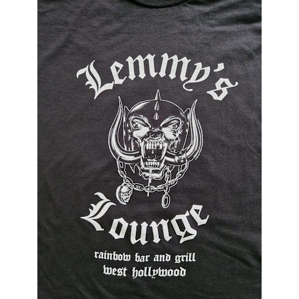 Lemmy Kilmister -  Lemmy´s Lounge  T-Shirt Black L