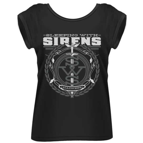 Sleeping With Sirens Crest T-Shirt Black S