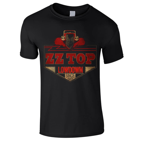 Zz Top - Lowdown  T-Shirt Black L