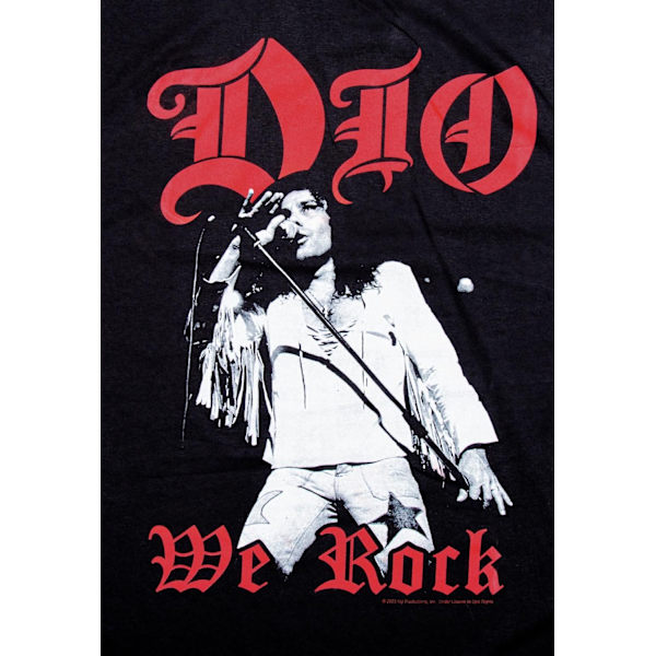 Dio - Ronnier James Dio  T-Shirt Black M