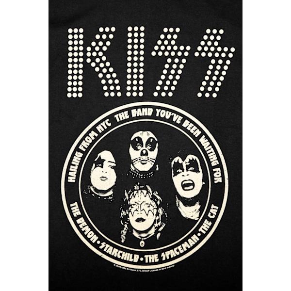 Kiss - Band  T-Shirt Black XL