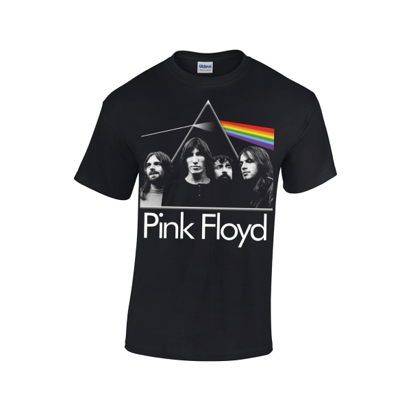 Pink Floyd - Dark Side Of The Moon Band  T-Shirt Black M