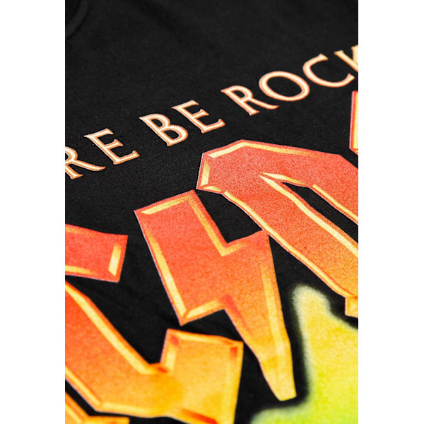 Ac/Dc - Let There Be Rock  T-Shirt, Kvinnor Black M