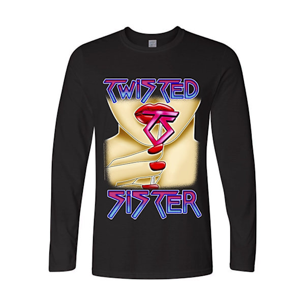 Twisted sister Love is for suckers T-Paita Pitkähihainen Black M