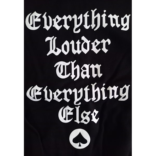 Motörhead England  college Black M