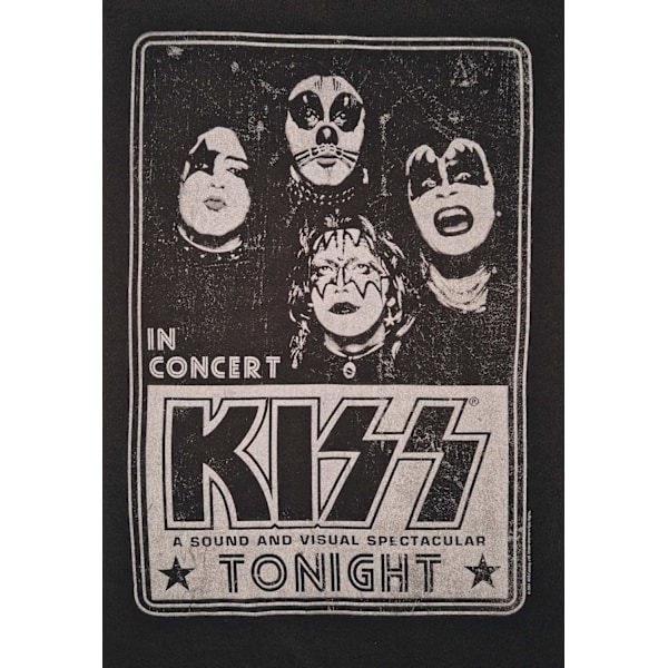 Kiss - Concert poster  Sweatshirt Black S