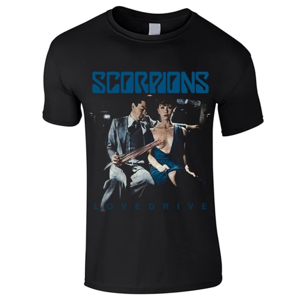 Scorpions- Lovedrive  T-Paita Black S