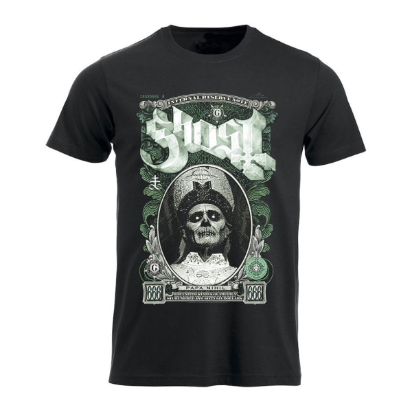 Ghost Papa nihil  T-Shirt Black L