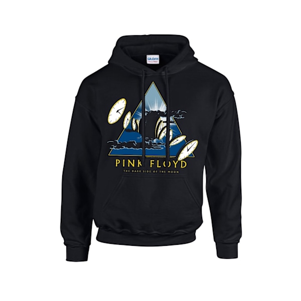 Pink Floyd The Dark Side of the Moon Time Hoodie Black L