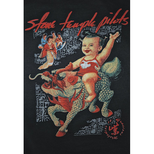 Stone Temple Pilots Purple Pilots  T-Shirt Black L