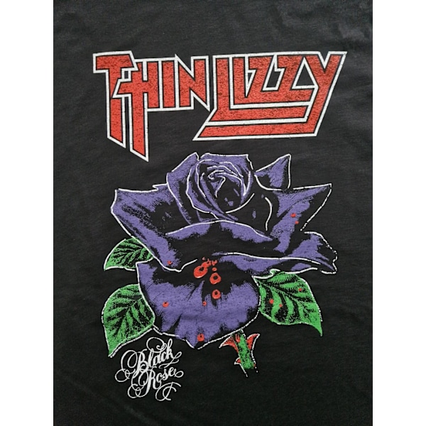 Thin Lizzy Black Rose Tröja/ Sweatshirt Black XL