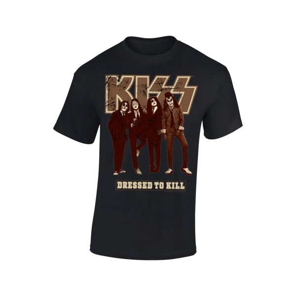 Kiss Dressed To Kill   Barn T-Shirt Black 152