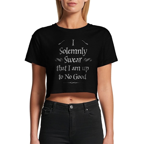 Harry Potter - Solemnly Swear T-Skjorter Black XL