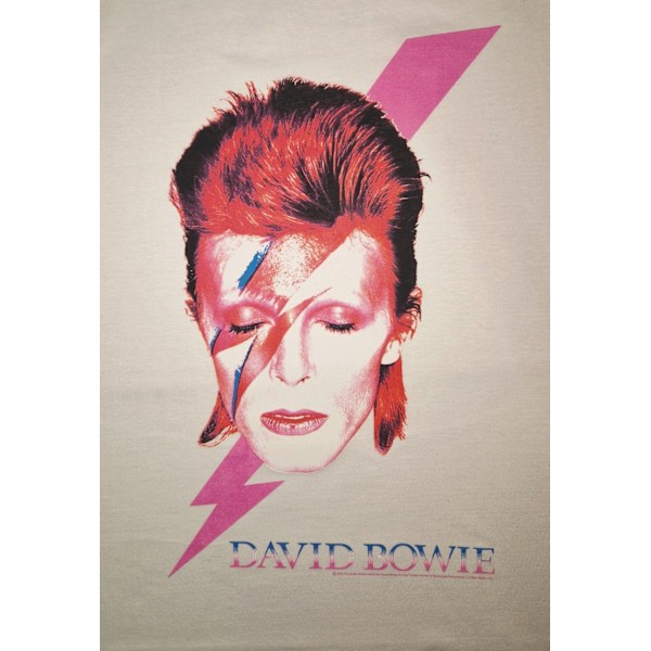 David Bowie David Bowie Aladdin sane (lady) T-Skjorter. Kvinner White XL