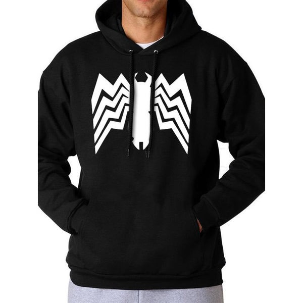 Spider-Man Comics - Venom Logo Hoodie Black S