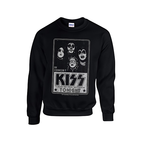 Kiss - Concert poster Sweatshirt Black XXL